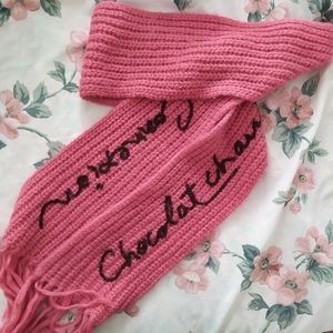 NWOT Hot Pink Cozy Winter Knit Scarf Jacob